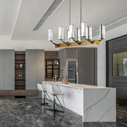 Villa Collection Lustre 8 Lumières pour Salle à Manger - DWHOME
