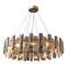 Lazzo Crystal Modern Chandelier-DWHOME