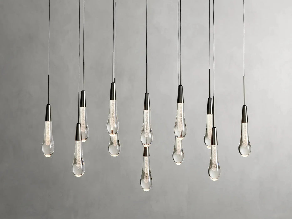 Soltaire Linear Chandelier 37"W-DWHOME