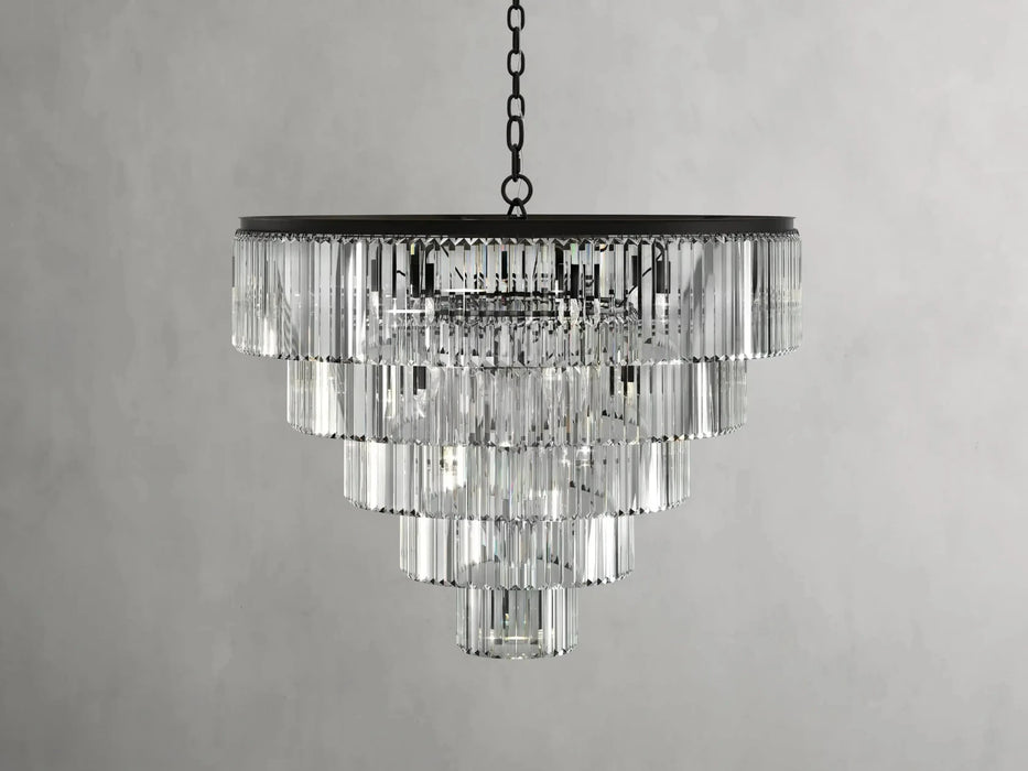 Leyland Tiered Round Chandelier-DWHOME