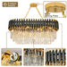 Verano Crystal Dining Room Light Fixture-DWHOME