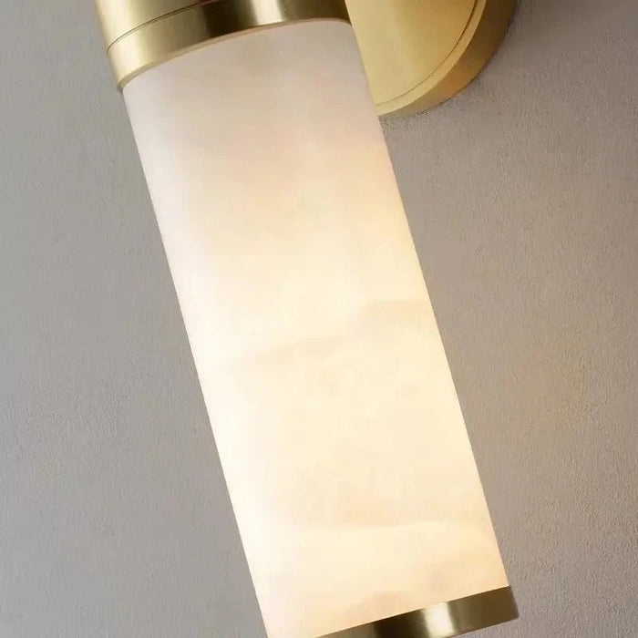 Moonshade Natural Marble Wall Sconce.