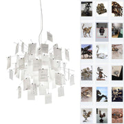 Chandelier en papier-DWHOME