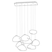 Blown Glass Random Pendant Light-DWHOME