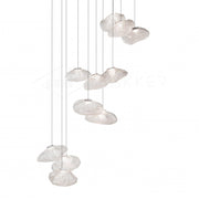 Blown Glass Random Pendant Light-DWHOME