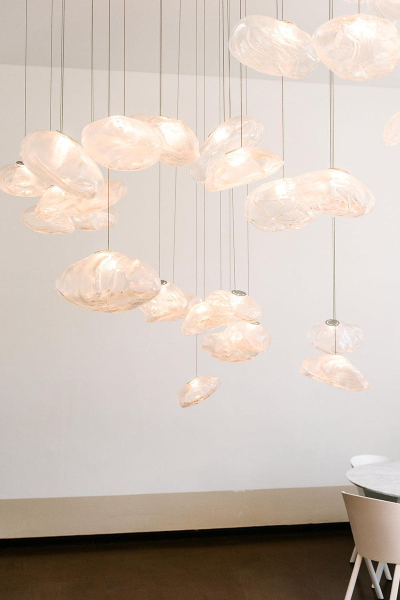 Blown Glass Random Pendant Light-DWHOME