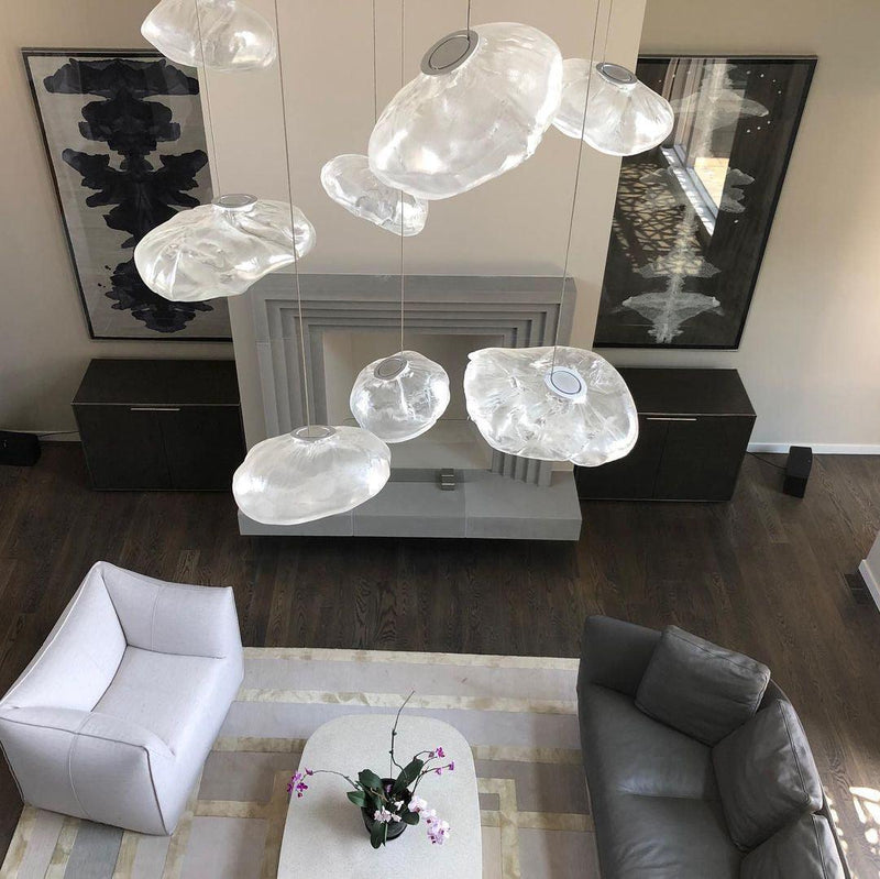 Blown Glass Random Pendant Light-DWHOME