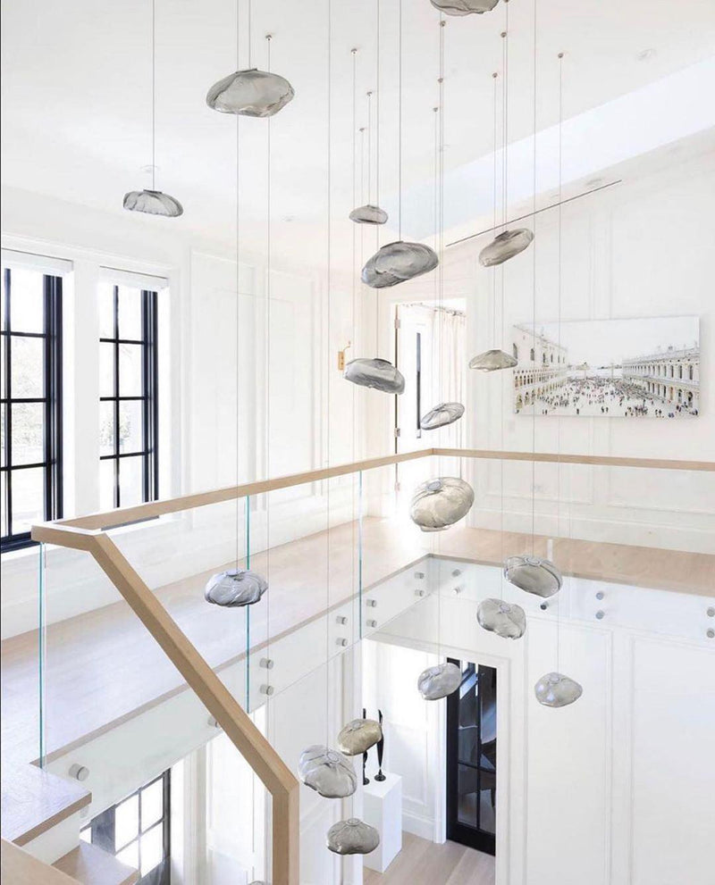 Blown Glass Random Pendant Light-DWHOME
