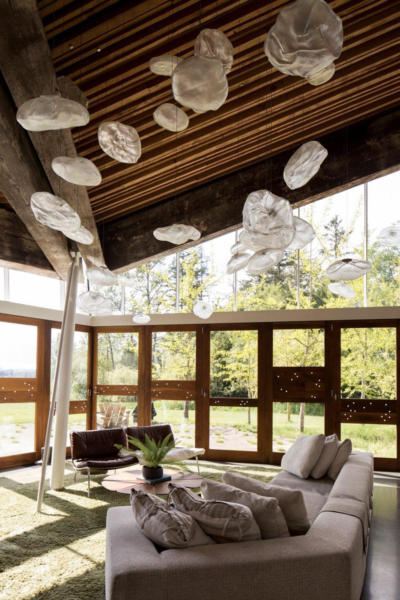 Blown Glass Random Pendant Light-DWHOME