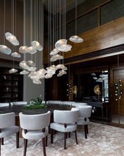 Blown Glass Random Pendant Light-DWHOME