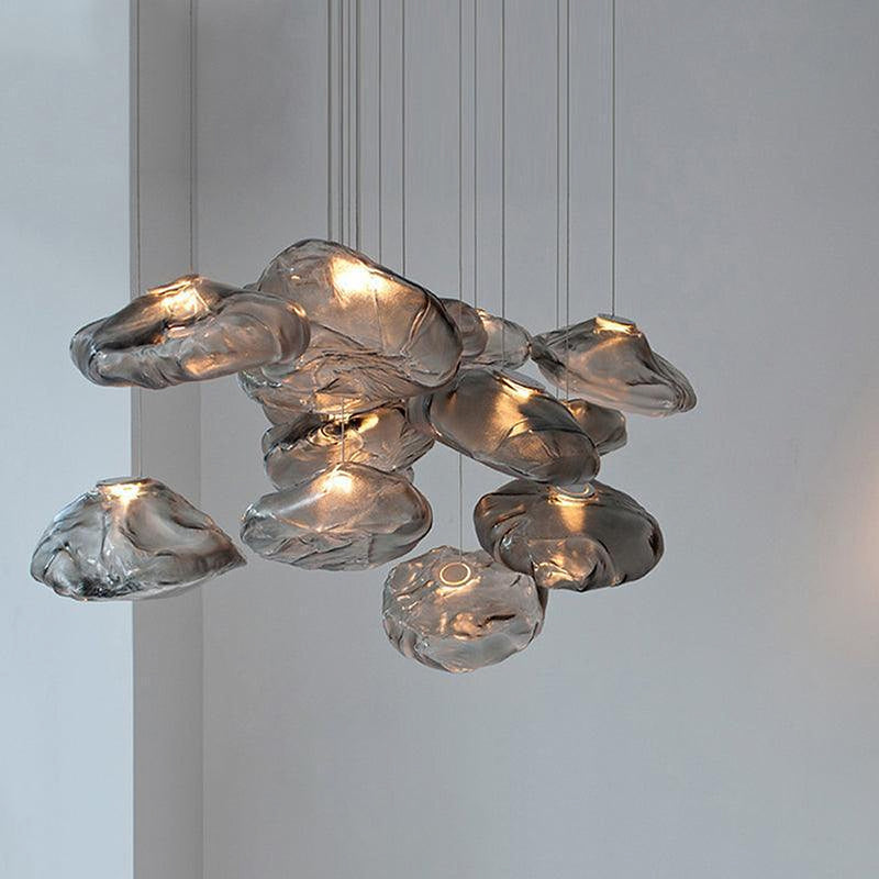 Blown Glass Random Pendant Light-DWHOME