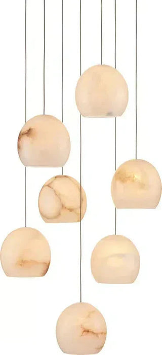 Arica Round Chandelier 3/7/15/36 Light-DWHOME