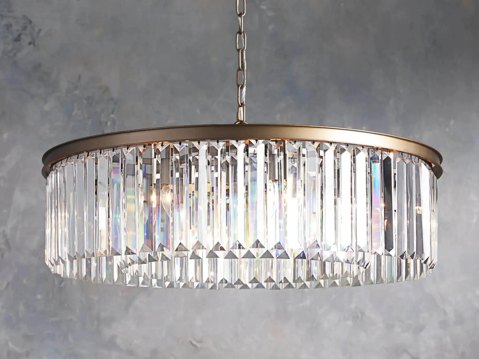 Leyland Round Chandelier-DWHOME