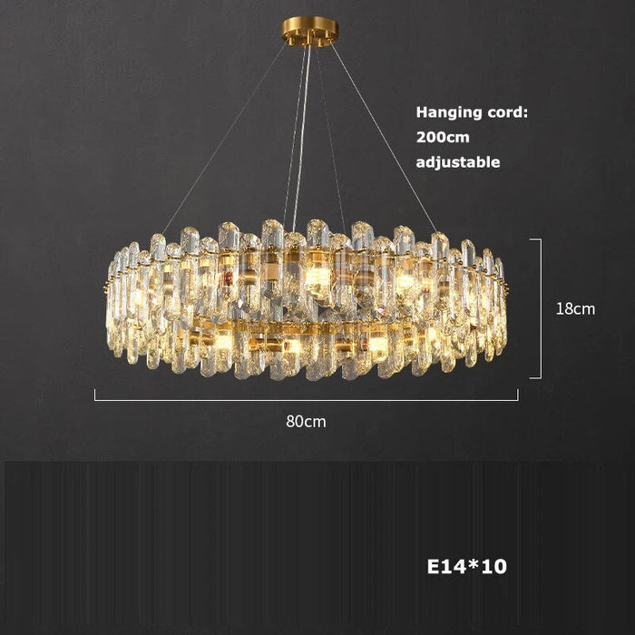 Marini Crystal Chandelier.