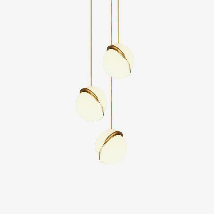 Crescent Pendant Lamp.