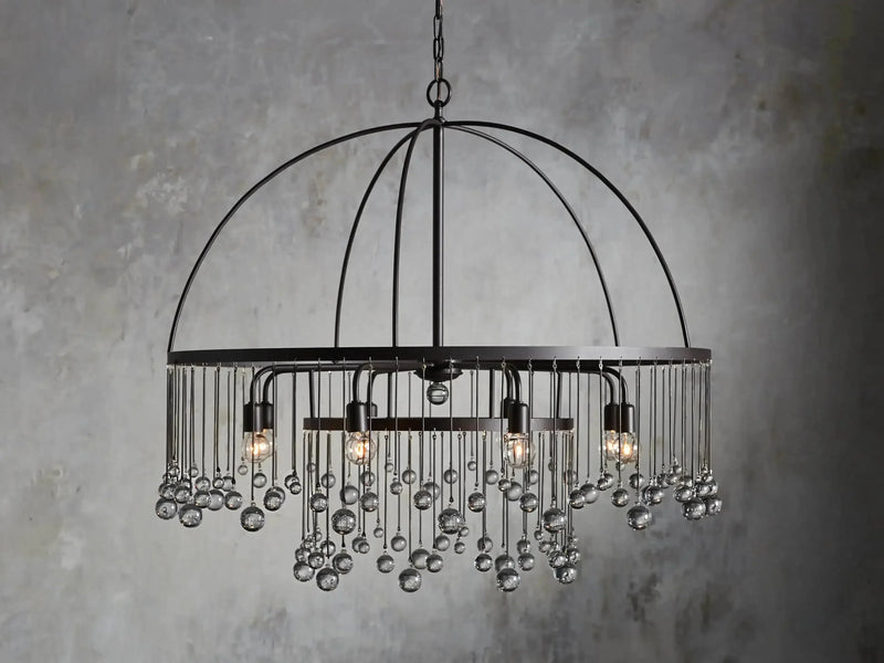 Aubrey Round Chandelier-DWHOME