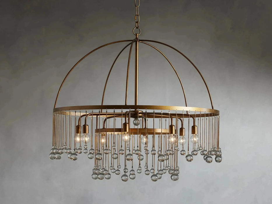 Aubrey Round Chandelier-DWHOME