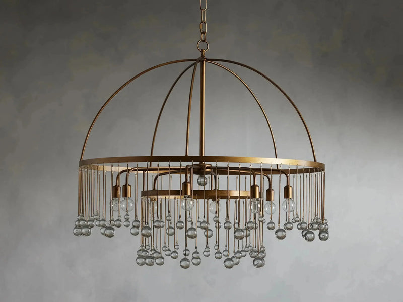 Aubrey Round Chandelier-DWHOME