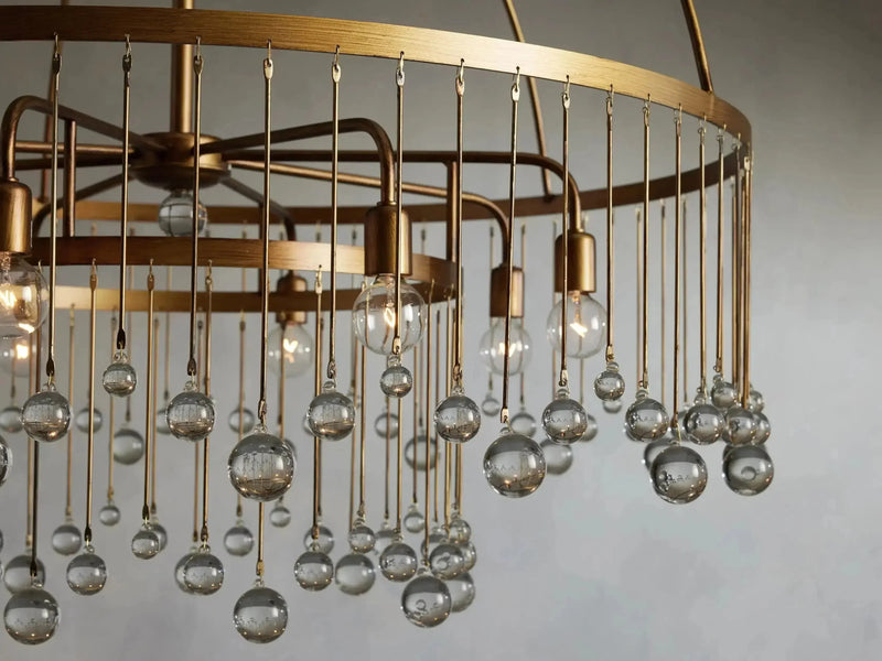 Aubrey Round Chandelier-DWHOME