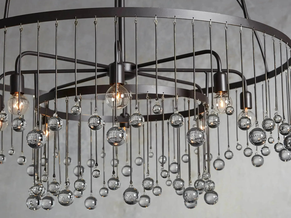 Aubrey Round Chandelier-DWHOME