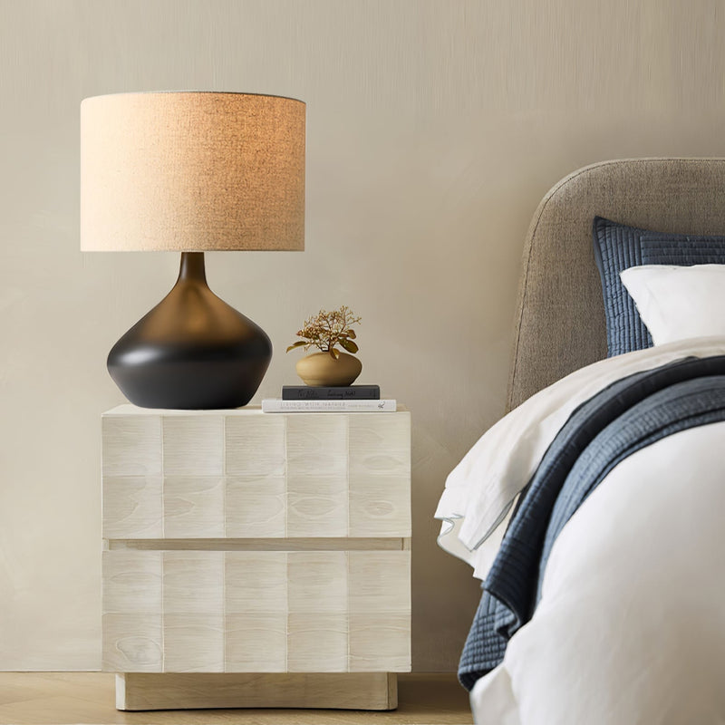 Lumea Artisan Ceramic Table Lamp-DWHOME