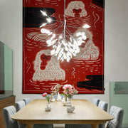 Long Style Firefly LED Chandelier-DWHOME