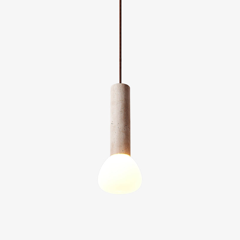 Matchstick Travertine Pendant Lamp-DWHOME