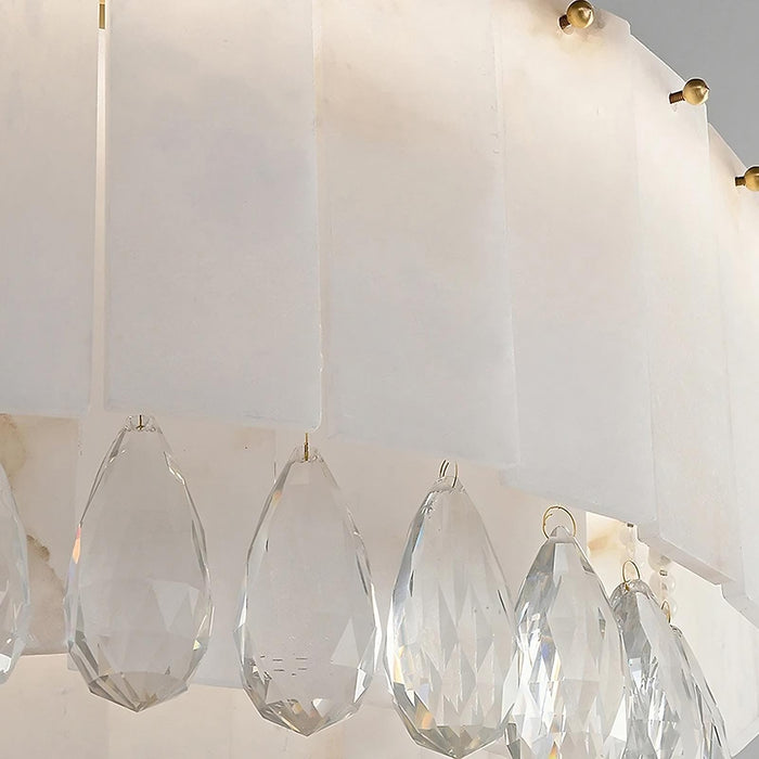 Marble & Crystal Modern Chandelier-DWHOME
