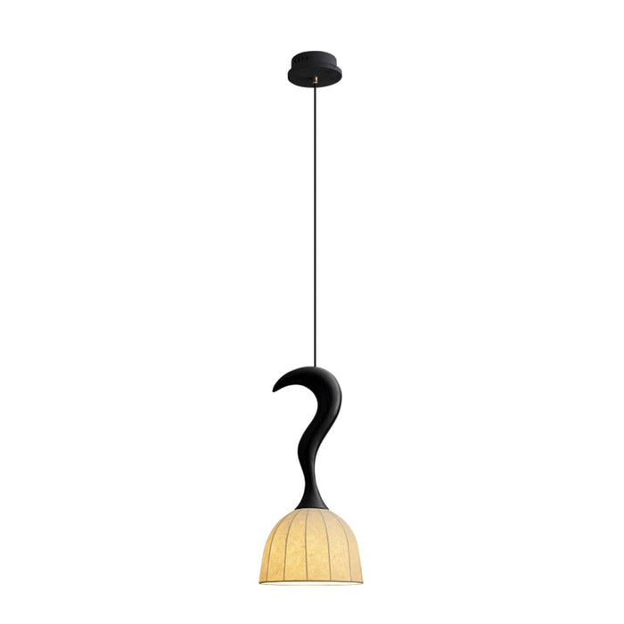 Elowen Twisted Wood Pendant Light-DWHOME