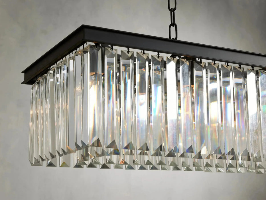 Leyland Rectangular Chandelier 60''72''-DWHOME
