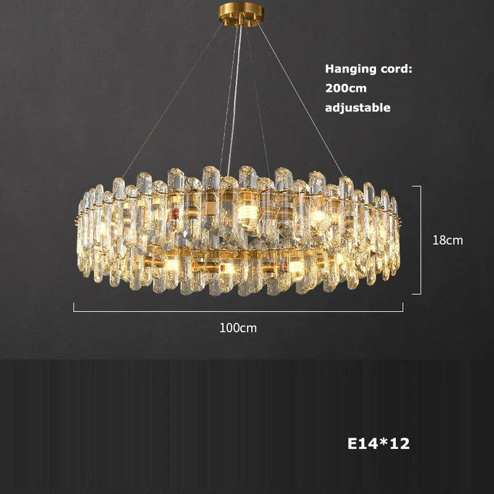 Marini Crystal Chandelier.