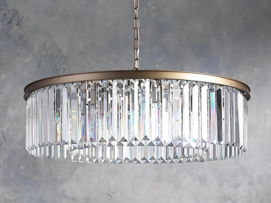 Leyland Round Chandelier-DWHOME