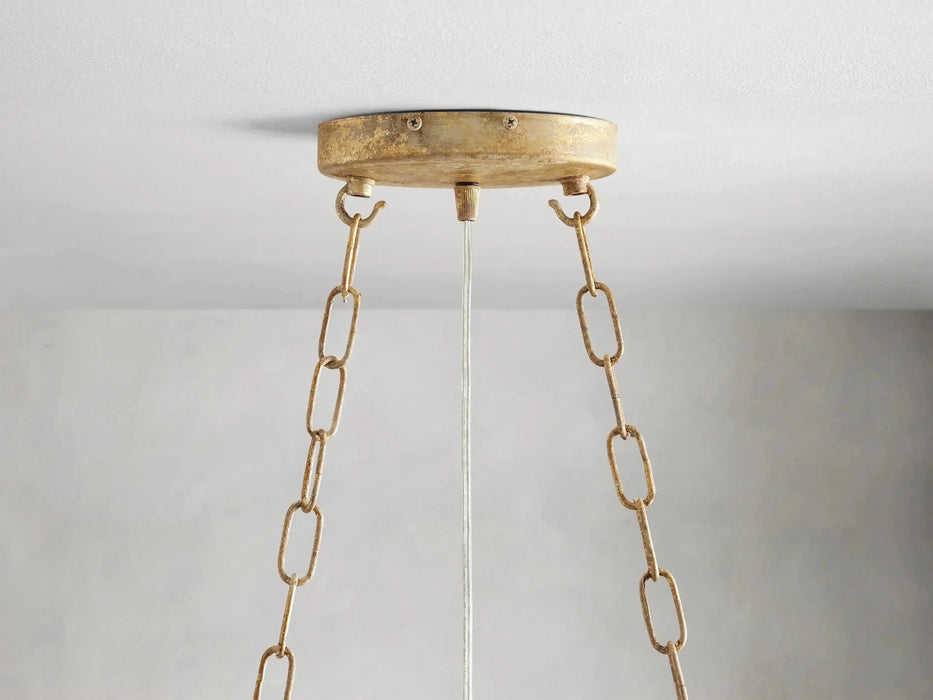 Fiore Oval Chandelier 62''74''-DWHOME