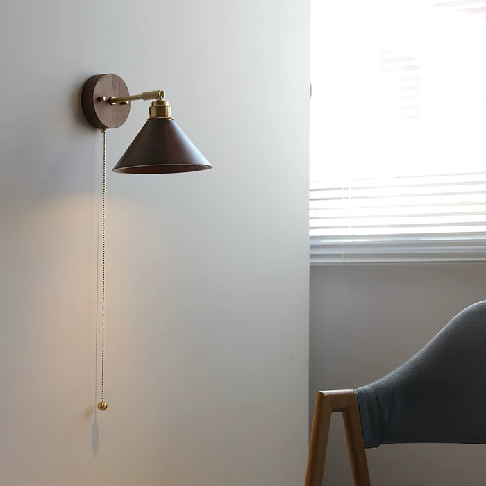 Rhett Pull Wall Lamp-DWHOME
