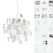 Chandelier en papier-DWHOME