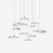 Manta Drift Chandelier - 