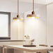 Piedra Travertine Pendant Light-DWHOME