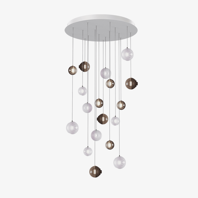 Cosmic Sphere Cascade Chandelier - 