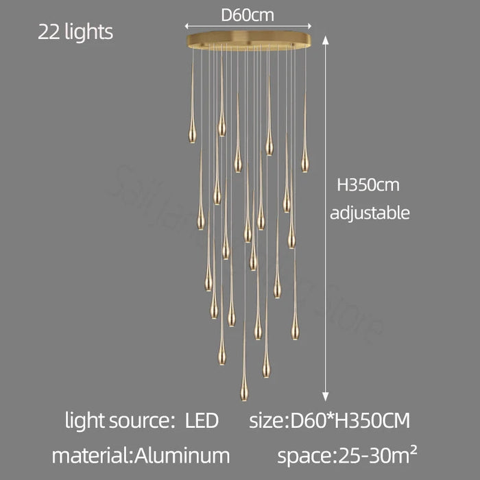 Ariano Multi Pendant Light Fixture.