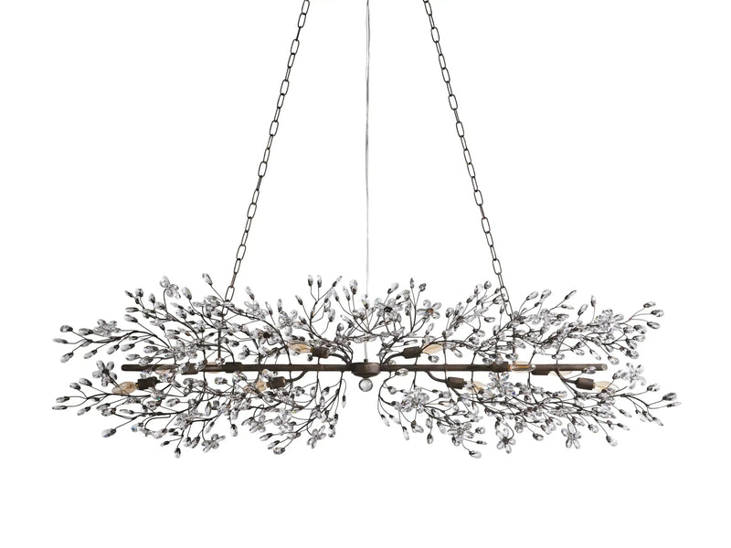 Fiore Linear Chandelier 43''51''68''-DWHOME