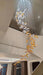 Glass Feathers Chandelier-DWHOME