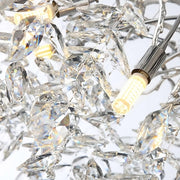"Albero Collection Crystal Ceiling Light Fixture-DWHOME"