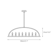 Abbott Chandelier-DWHOME
