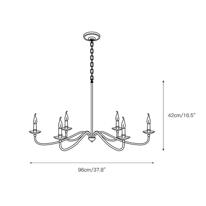 Hunter Chandelier-DWHOME