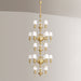 Abrahamson Shaded Tiered Chandelier-DWHOME