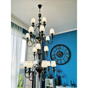 Abrahamson Shaded Tiered Chandelier-DWHOME