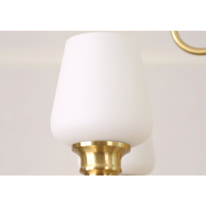 Abrahamson Shaded Tiered Chandelier-DWHOME