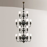 Abrahamson Shaded Tiered Chandelier-DWHOME