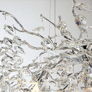 "Albero Collection Crystal Ceiling Light Fixture-DWHOME"
