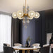 Acrylic and Gold Pendant Light - Ceiling Light.